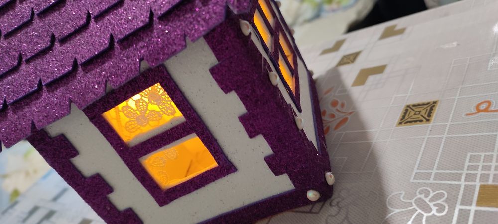 Домик-ночник хендмейд