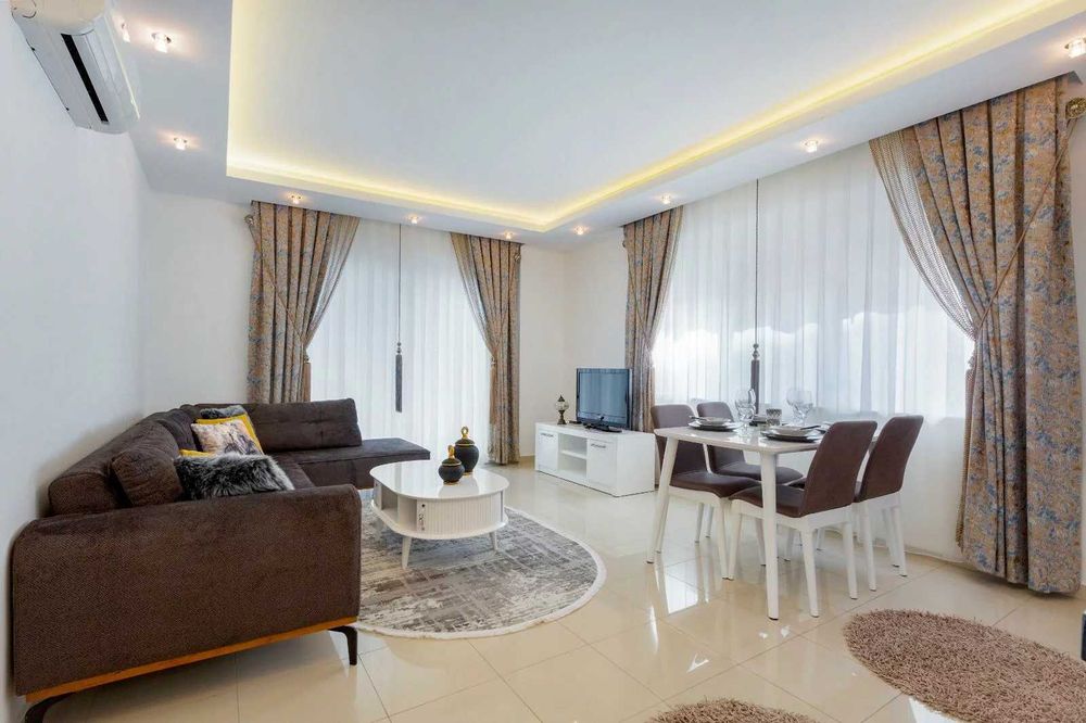 2-кімнатна квартира, Оба, Аланія, Туреччина