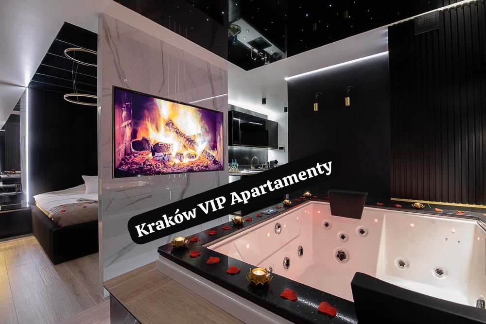 Kraków VIP Apartamenty z JACUZZI- Garaż- WIŚLANE TARASY 2.0