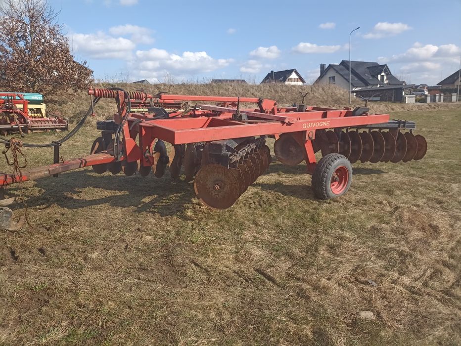 Brona talerzowa 4 metry, brona wirowa 4 lub 3 metry