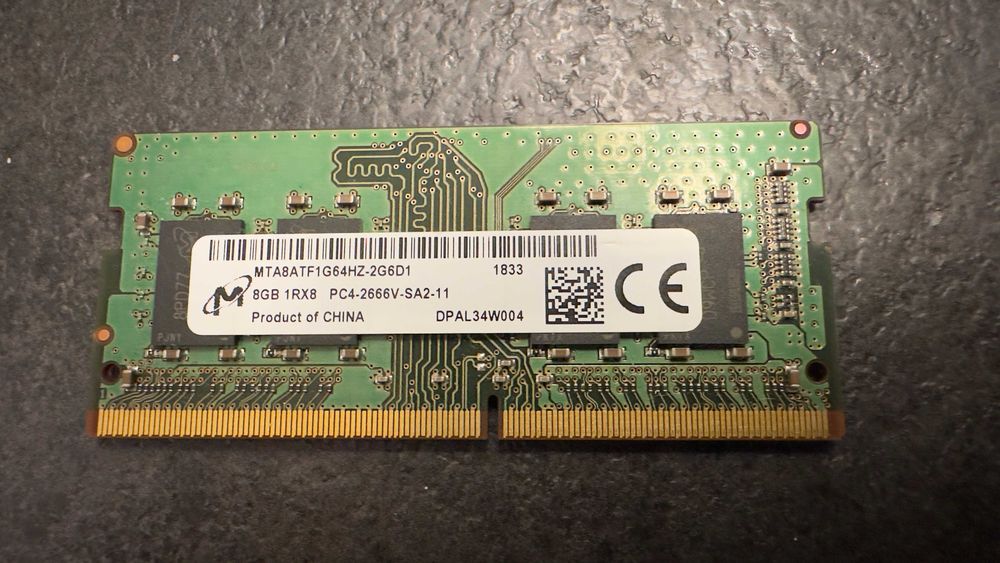 Pamięć RAM Micron 8GB DDR4 2666V Tanio