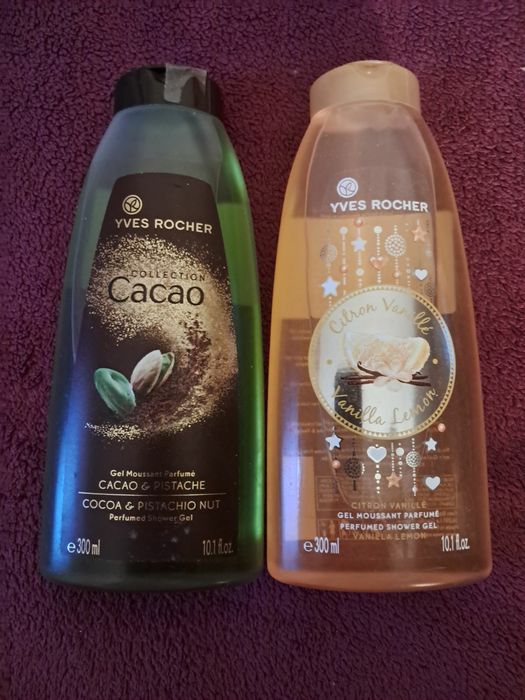 раритетні  гелі ,молочко ів роше  лімітки Yves Rocher
