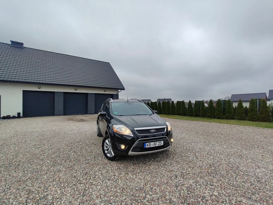 Ford Kuga 2,0 TDCI 136 Koni Klimatro/Półskóra/Alu/Hak/Parktronik/Elek.Szyb SUPER