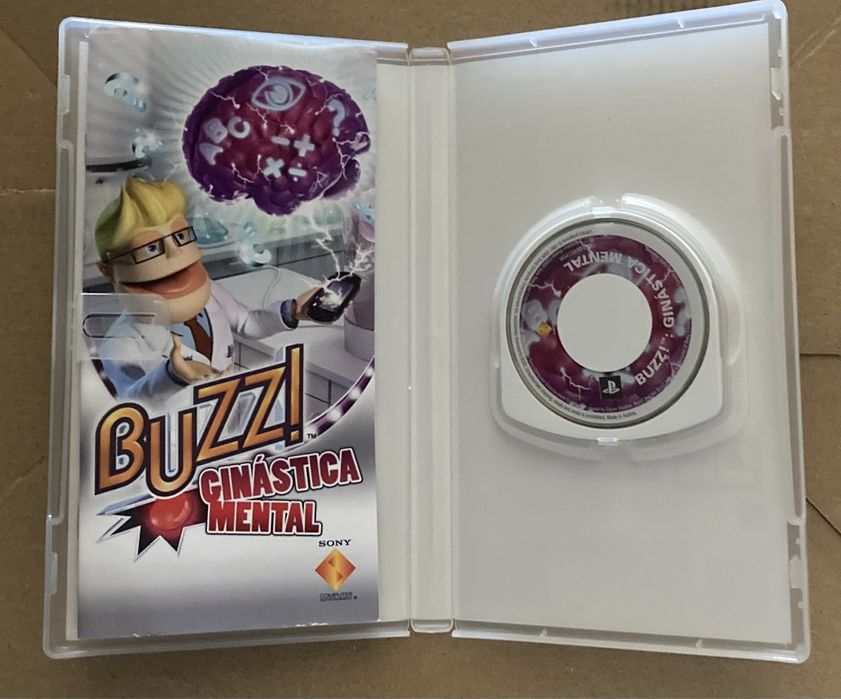 Jogo Buzz Ginastica Mental para PSP