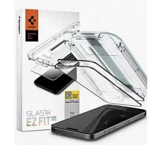 Szkło Hartowane Pełne Do Apple iPhone 13/ 13Pro/14/ Spigen AlignMaster 1 szt.