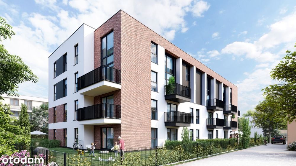 Nowy apartament z antresolą i balkonem