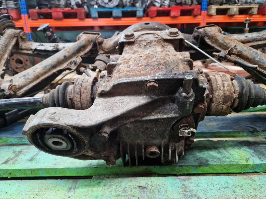 Eixo traseiro usado BMW Z3 1.9 Diferencial discos transmissões mangas eixo