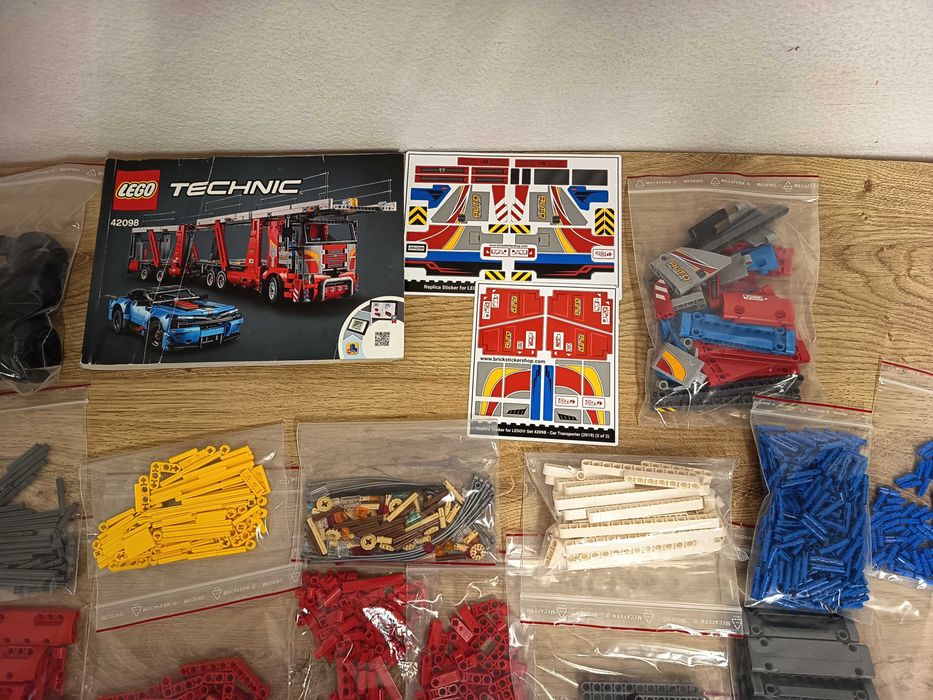 Lego ® Technic ® 42098 Auto laweta  + nowe naklejki