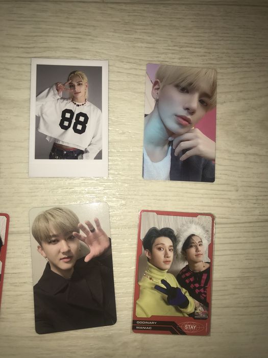 картки kpop стрей кідс, тхт