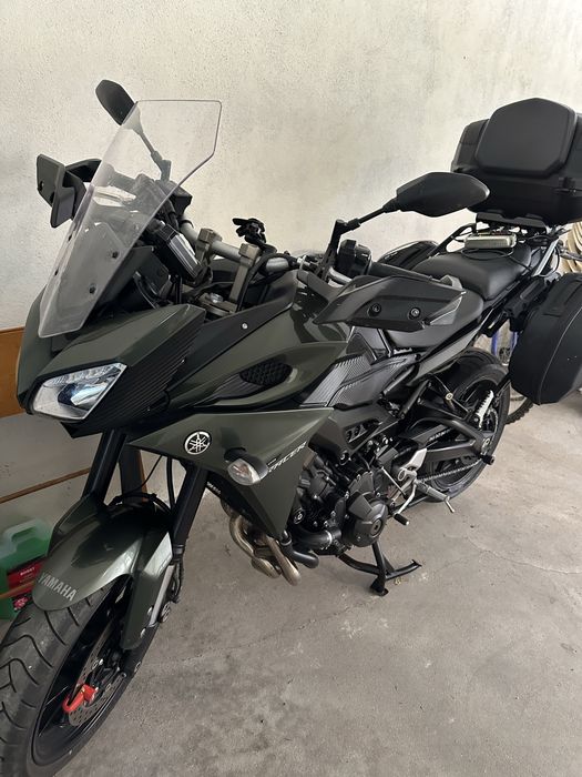 YAMAHA TRACER MT 09   MOUNTAIN GREEN