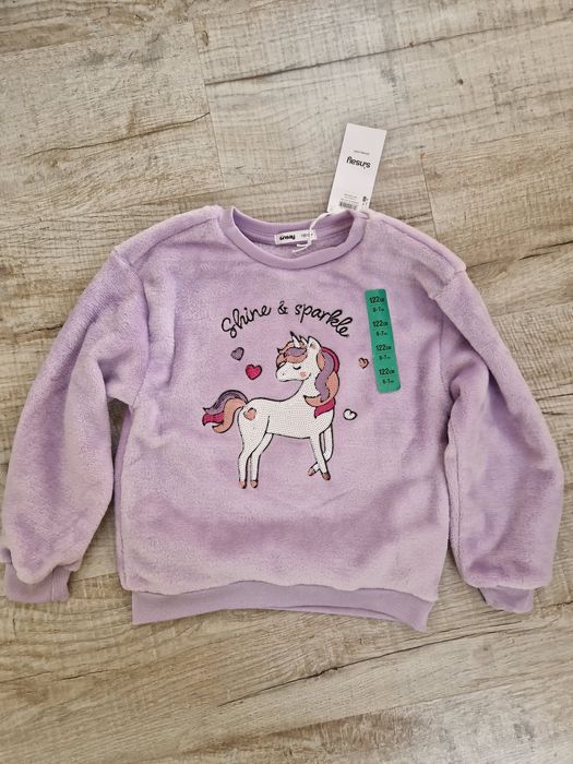 Светрик дитячий Sinsay 122см фіолетовий