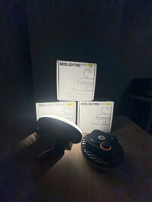 Лампа для кемпінга Moslighting 9900 mah холодний колір