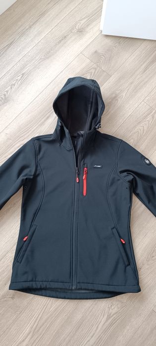 Elbrus damska kurtka Softshell czarna r M