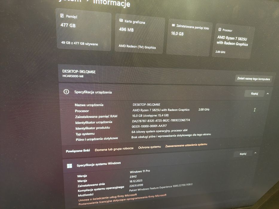 Mini PC komputer stacjonarny ACE MAGICIAN AM06PRO