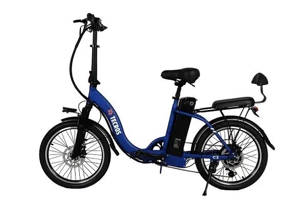 Хит‼️Электровелосипед Tecros С2 48v 20ah 500w 20" 40км/ч складной