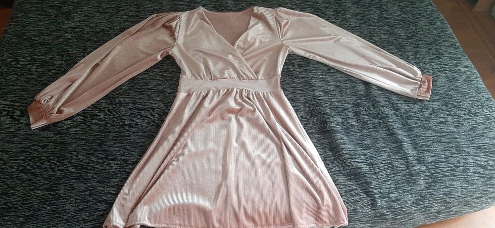 Vestido Rosa usado uma vez