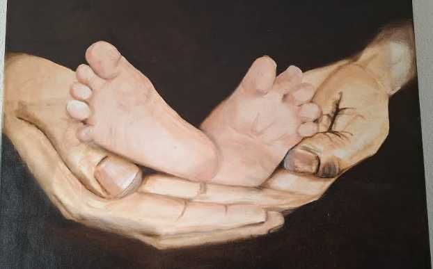 Quadro (óleo s/ tela) de artista plástico brasileiro Luís Vieira