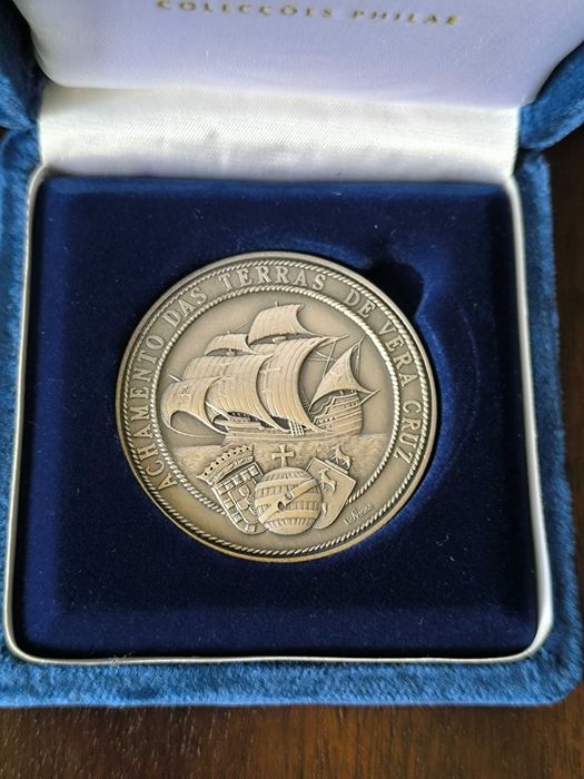 Medalha em prata – Pedro Alvares Cabral (Terras de Vera Cruz)