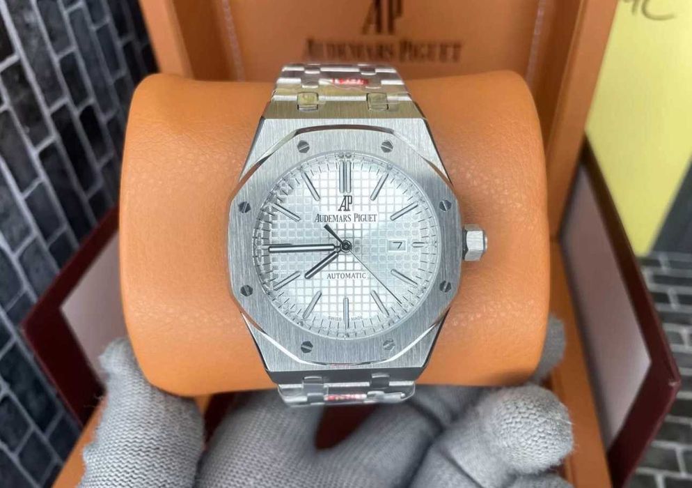 Мужские наручные часы Audemar Piguet White На Подарок