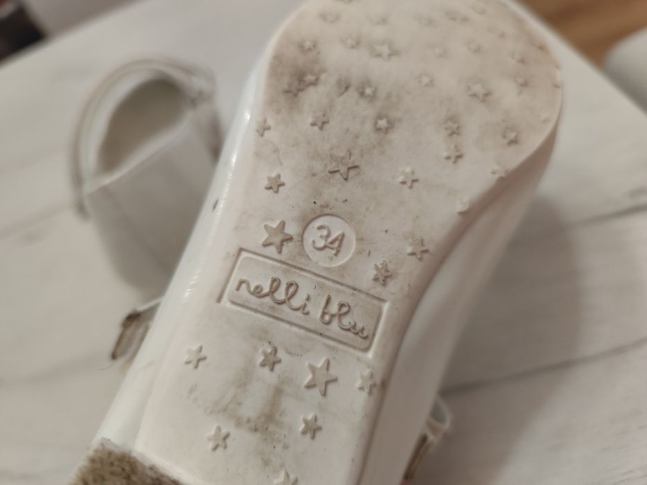 Buty komunijne jak nowe Nelli Blu 34 lakierki Chorzów
