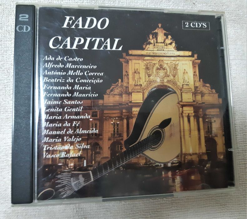 CD duplo Coletânea "Fado Capital"