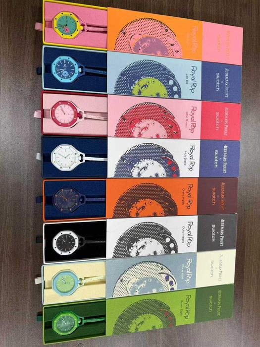 Годинник Swatch Royal Pop x AP | ОРИГІНАЛ | audemars piguet x swatch