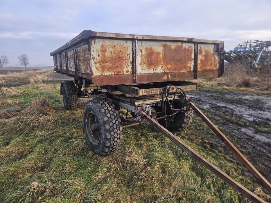 Przyczepa wywrotka hw 6011 hl 6011 hl 6 nowy typ stary typ