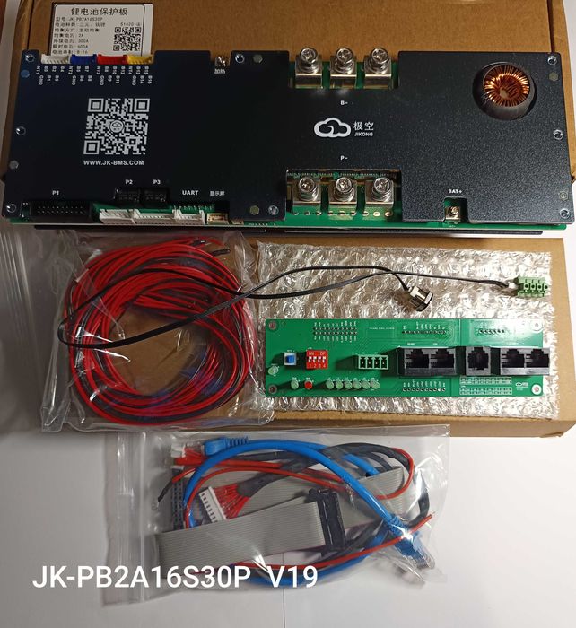Інверторна BMS JK-PB2A16S15P нова версія V19