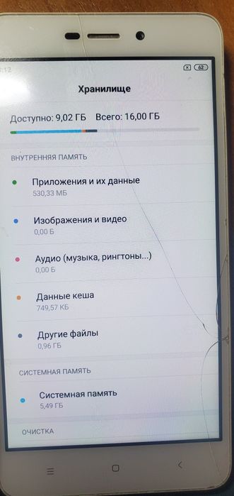 Xiaomi redmi 4A  2/16 2sim