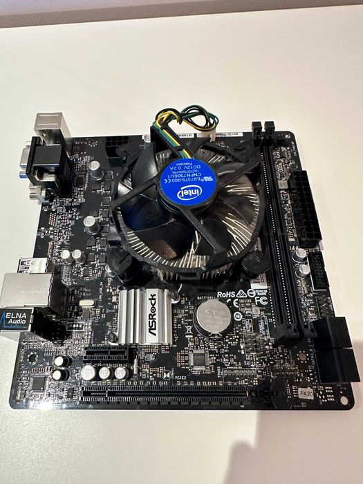 Zestaw Płyta ASRock H310CM-DVS + Intel i3-8100 + Chłodzenie