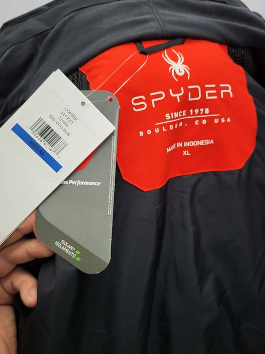 Чоловіча лижна куртка Spayder Copper оригінал снайдер