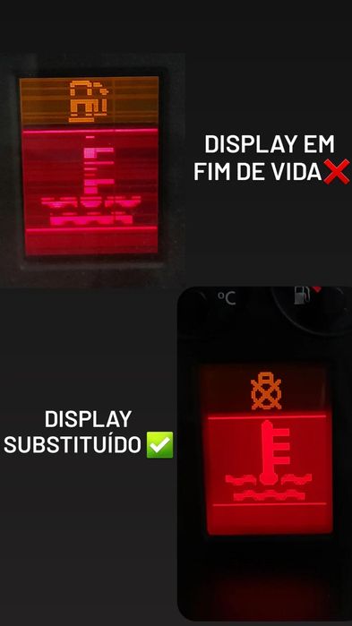 Substituição Displays em Quadrantes VW,SEAT, Skoda, Audi