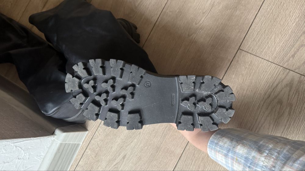 Ботфорти жіночі шкіра / ботфорты кожа