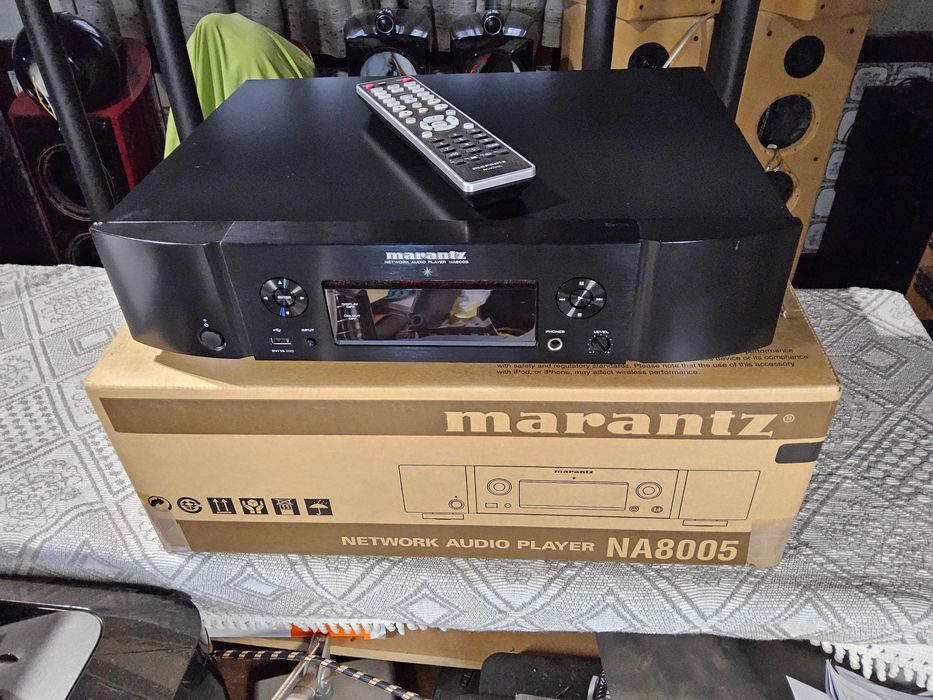 STREAMER MARANTZ NA 8005 como Novo. Tenho a caixa Original deste aparelho.