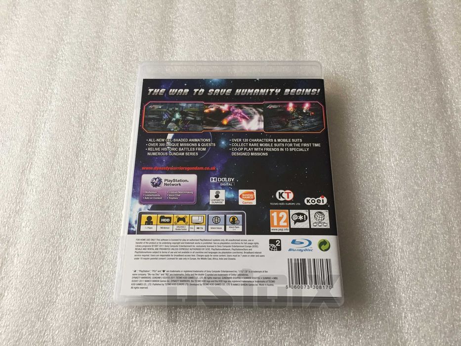 Dynasty Warriors Gundam 3 playstation ps3