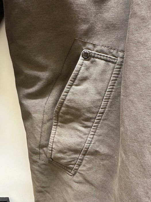Camel Active kurtka męska 48 płaszcz oliwkowy bawełna vintage
