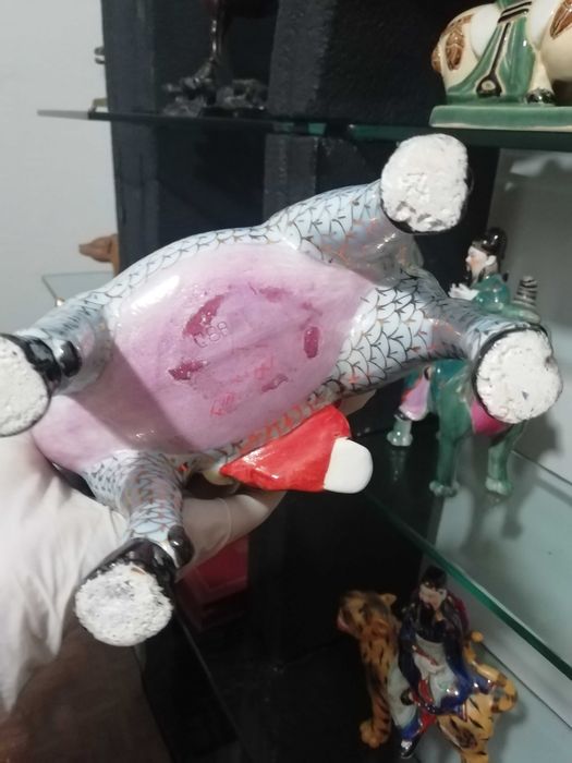 Deuses montados em animais lendários - Arte Oriental