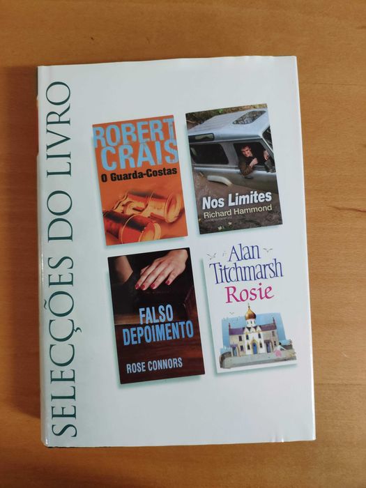 4 livros: O Guarda-Costas; Nos Limites; Falso Depoimento e Rosie