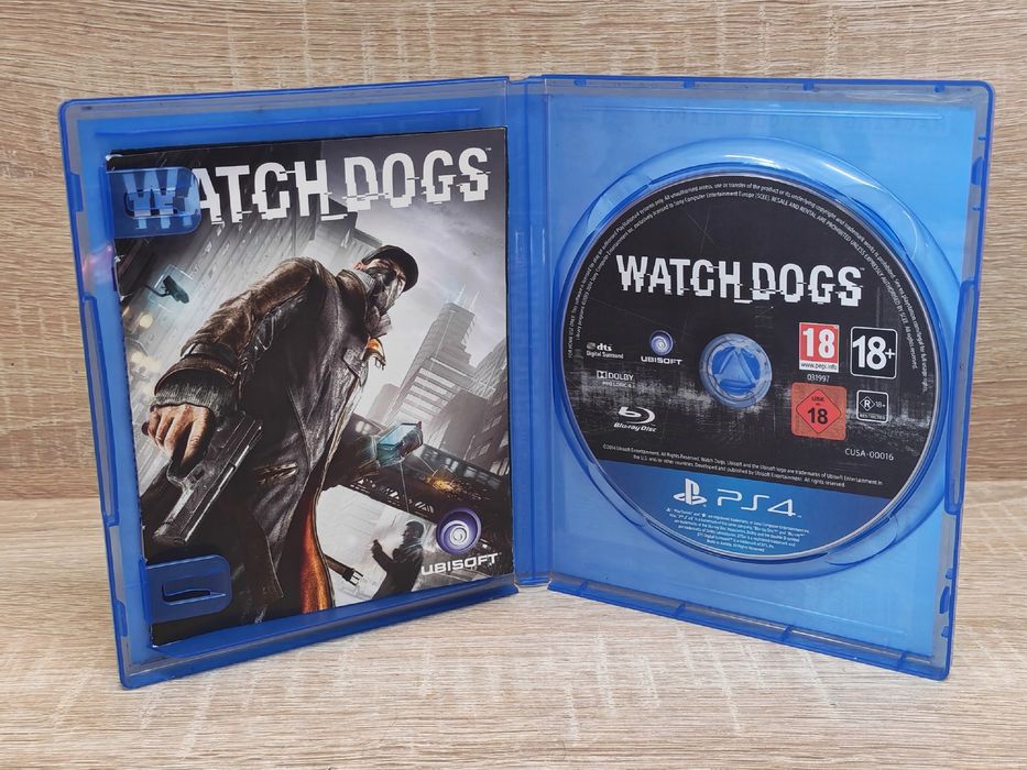 Watch dogs gra ps4 playstation 4