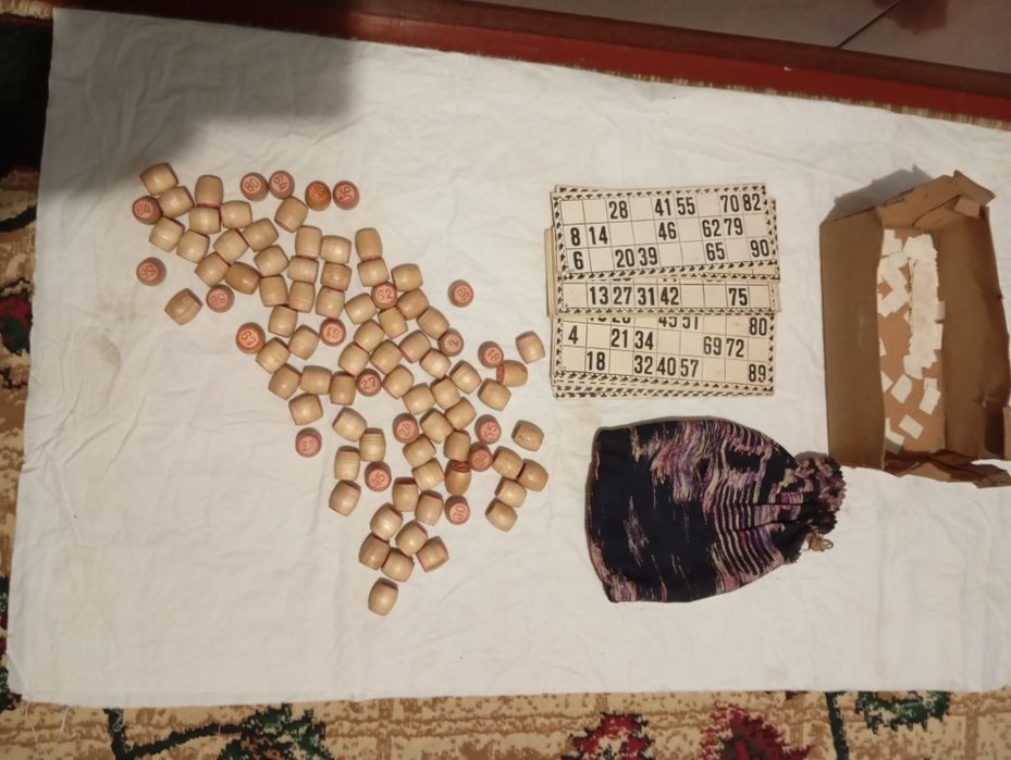 Лото, шахи, шашки, доміно.РІА