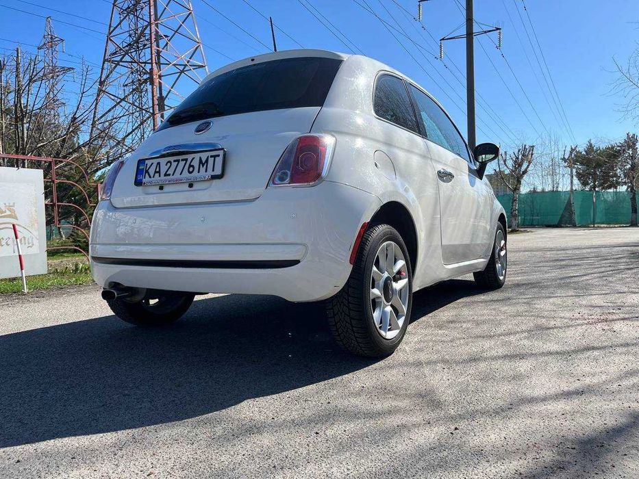 Продам Fiat 500, автомат 1.4, білий колір, 2017 року