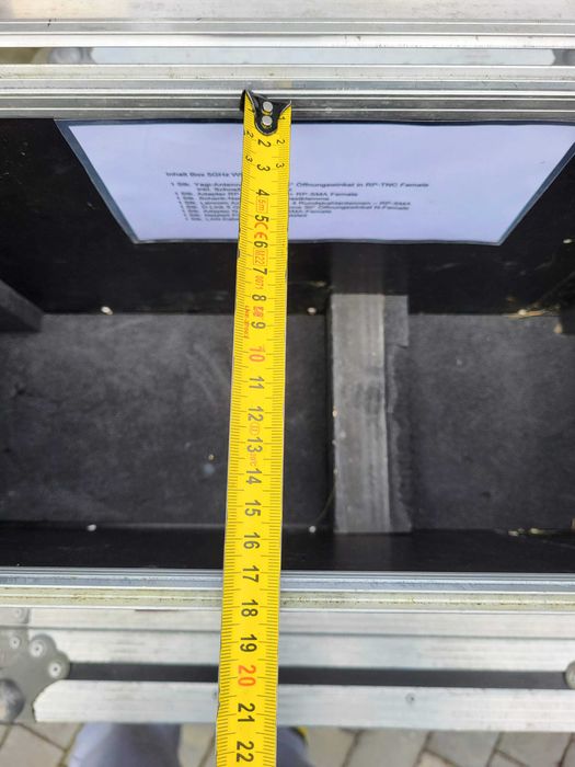 66x17x28 CASE walizka flightcase // Faktura #41