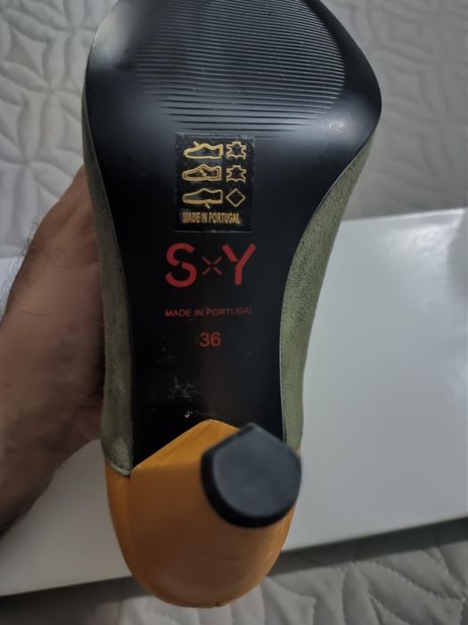 Botas de pele mulher novas