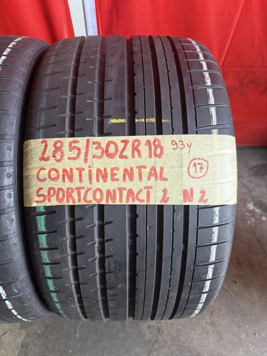 Pneus 285/30/18 Continental Impecaveis