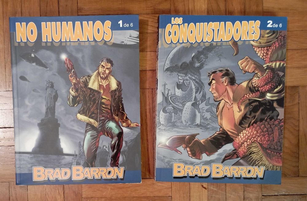 Brad Barron nº 1 a 6 - Mini-série Bonelli completa