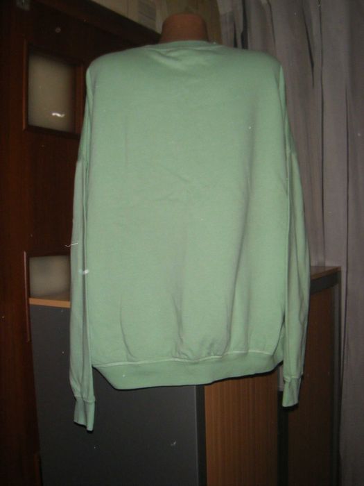 Комфортная толстовка мятного цвета, размер ХL