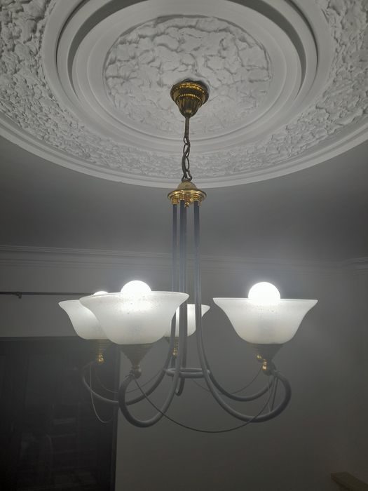 Candeiro sala com 5 lâmpadas