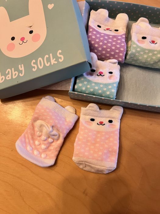 Meias bebe - 4 pares