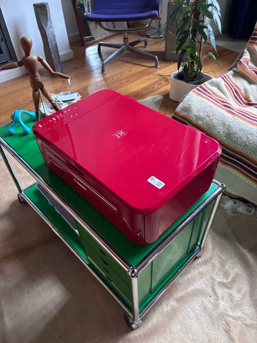 Your red new CANON Pixma MG365OS Wireless Printer Copier Scanner