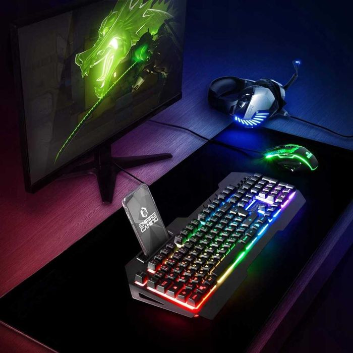 Empire gaming OE-KM-200UK klawiatura mysz USB Z DEFEKTEM
